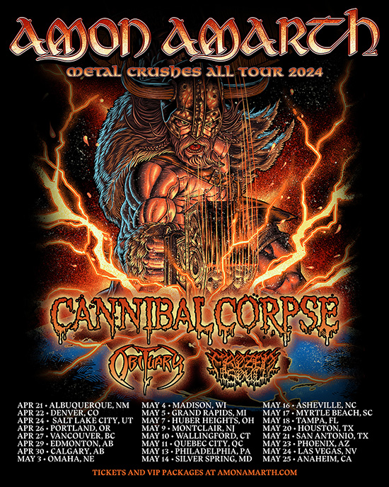 Amon Amarth - Metal Crushes All Tour in der Honda Center Tickets