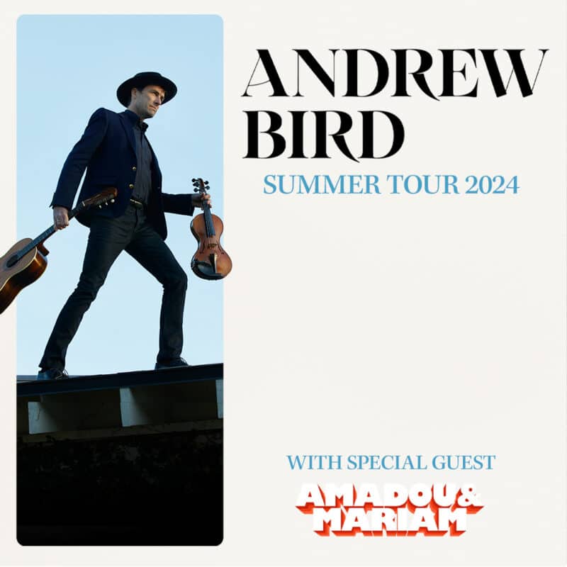 Andrew Bird - Amadou et Mariam at The Rooftop at Pier 17 Tickets