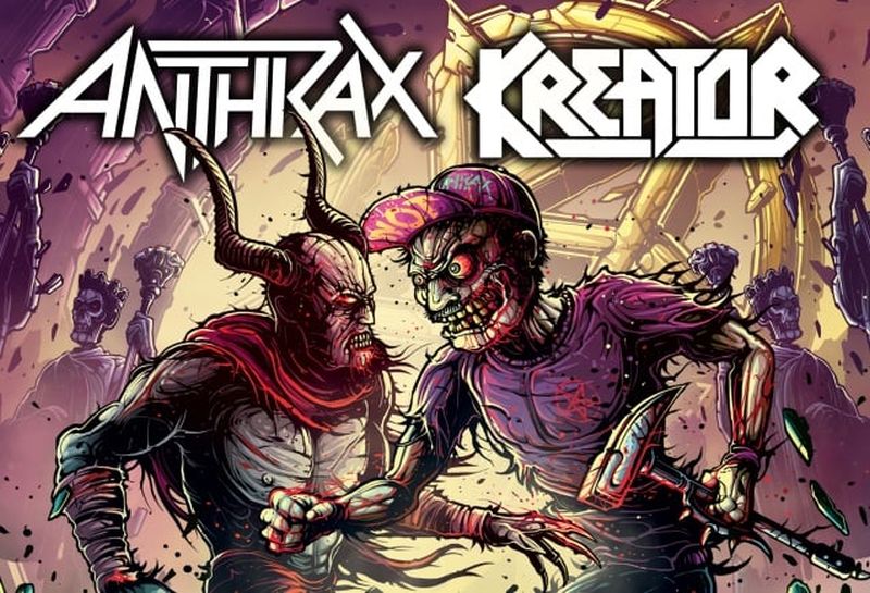 Anthrax - Kreator - Testament in der 3Arena Dublin Tickets