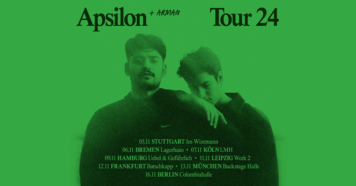 Apsilon - Apsilon Tour 2024 in der Grelle Forelle Tickets