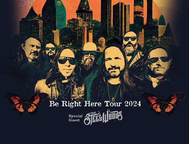 Blackberry Smoke - Be Right Here Tour 2024 at Gasometer Vienna Tickets