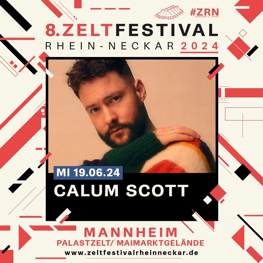 Calum Scott en Maimarkt Mannheim Tickets
