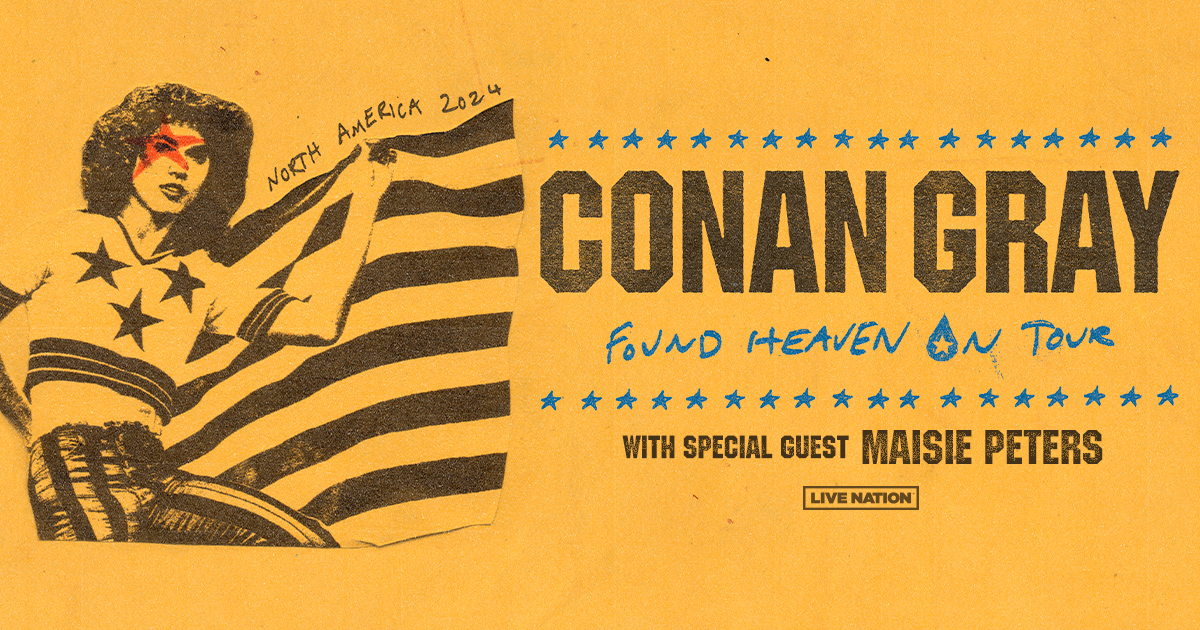 Conan Gray en Budweiser Stage Tickets
