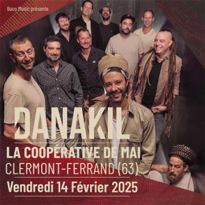 Danakil at La Cooperative de Mai Tickets