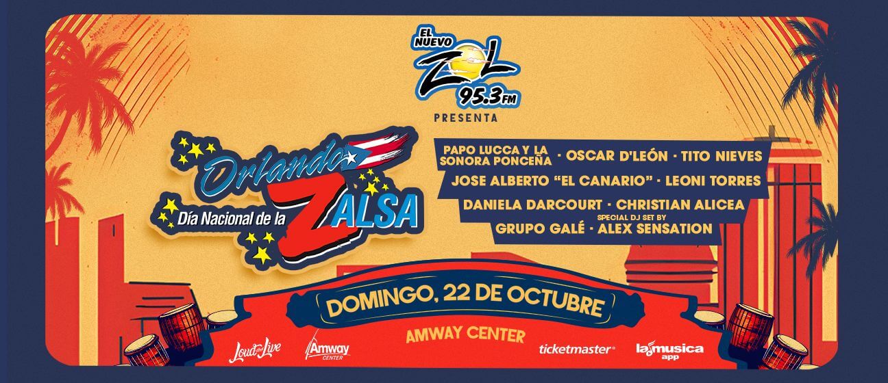 Dia Nacional De La Zalsa al Amway Center Tickets