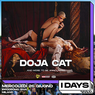 Doja Cat - I-days 2024 at Ippodromo Snai San Siro Tickets