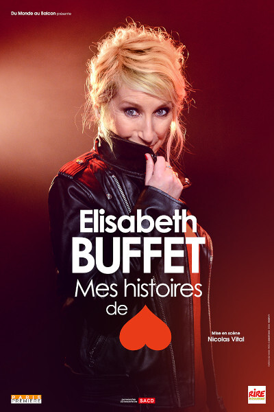 Elisabeth Buffet - Mes Histoires De Coeur en Le Bacchus Tickets