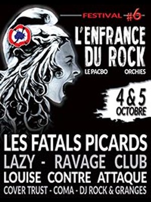 Enfrance Du Rock 6 - Les Fatals Picards en Le Pacbo Tickets