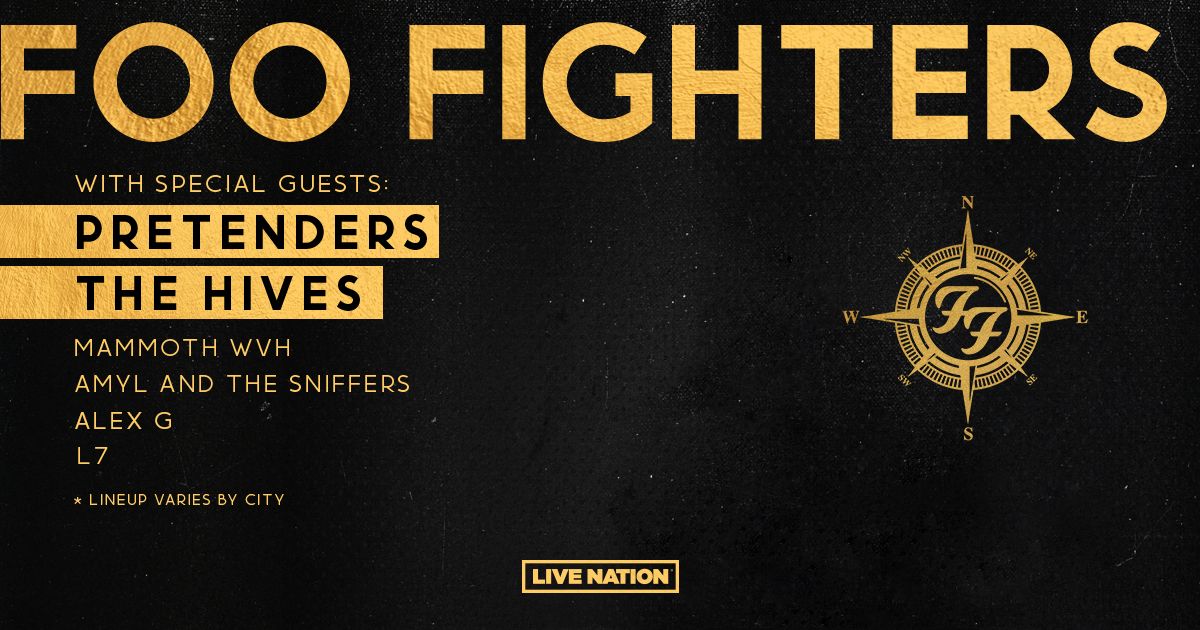 Foo Fighters - Everything Or Nothing At All in der Hersheypark Stadium Tickets