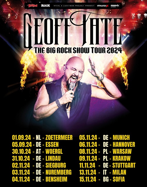 Geoff Tate - The Big Rock Show Tour 2024 al Turock Tickets