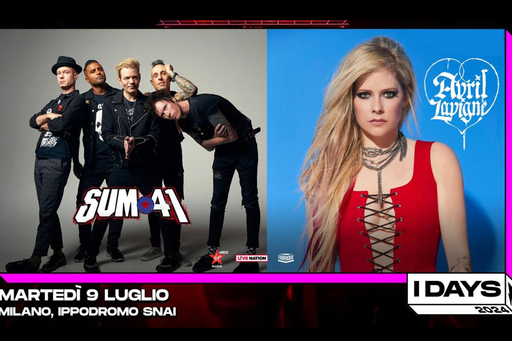I-days Festival 2024 - Sum 41 - Avril Lavigne in der Ippodromo Snai San Siro Tickets