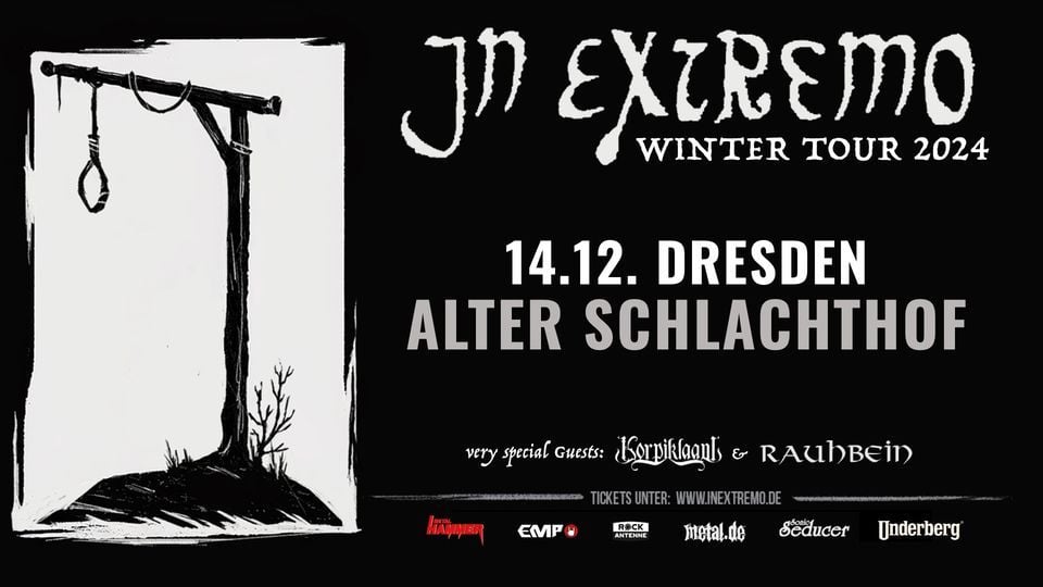 In Extremo - Winter Tour at Alter Schlachthof Dresden Tickets