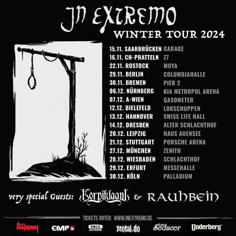 In Extremo - Winter Tour in der Schlachthof Wiesbaden Tickets