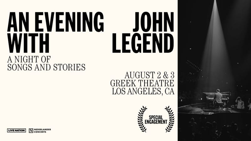 John Legend al Greek Theatre Los Angeles Tickets