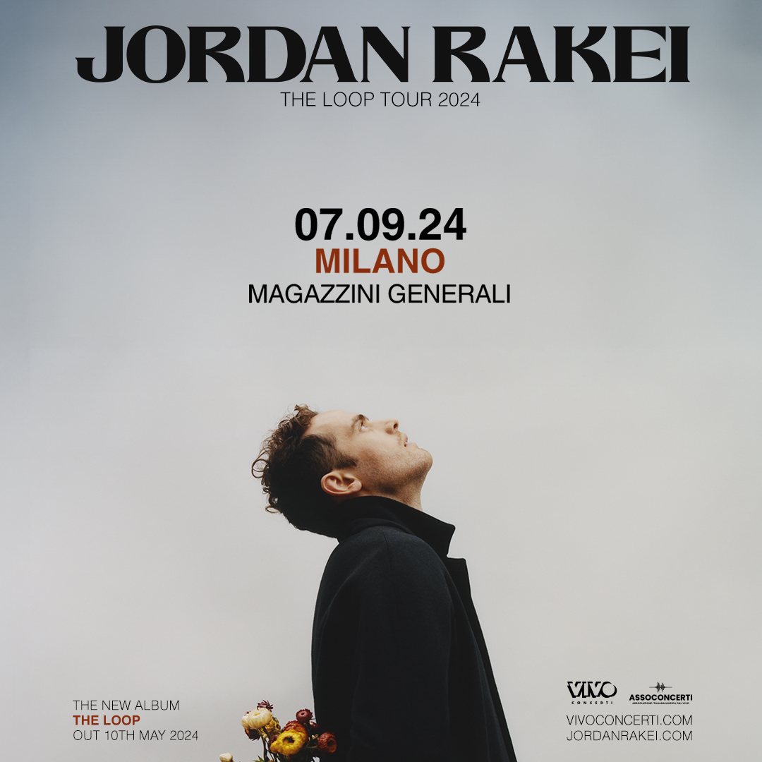 Jordan Rakei at Magazzini Generali Tickets