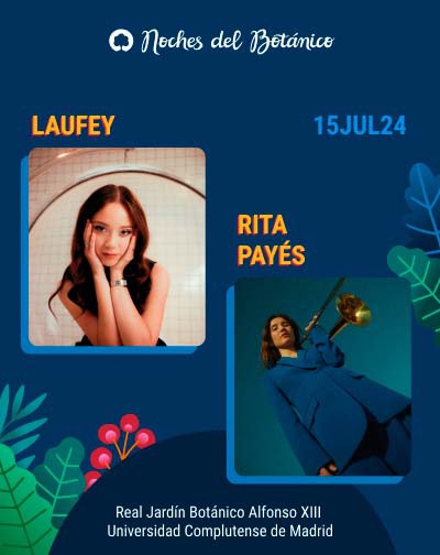 Laufey - Rita Payés in der Real Jardin Botanico Tickets