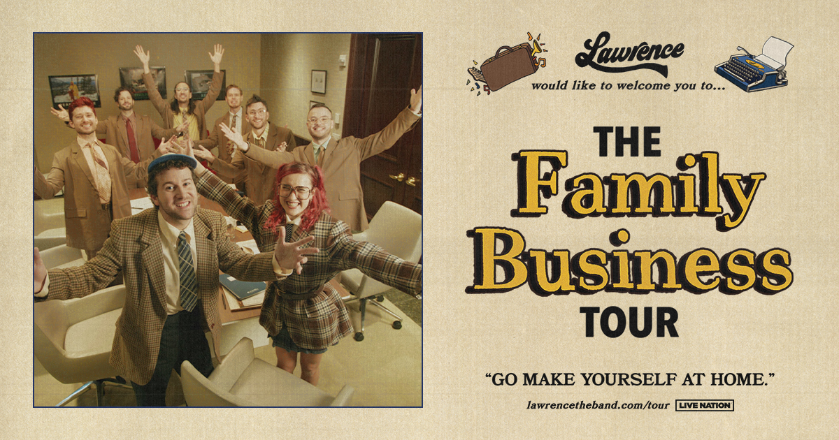 Lawrence - The Family Business Tour in der Aragon Ballroom Tickets