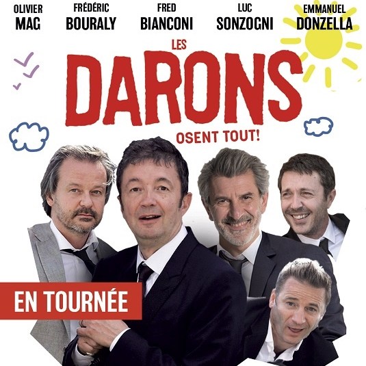 Les Darons in der Centre des Congres Angers Tickets