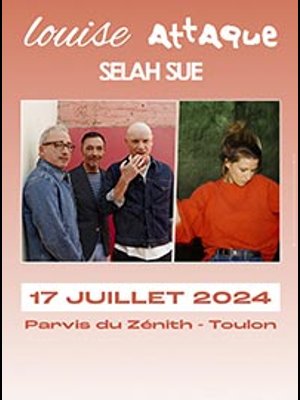 Louise Attaque - Selah Sue al Zenith Omega Toulon Tickets