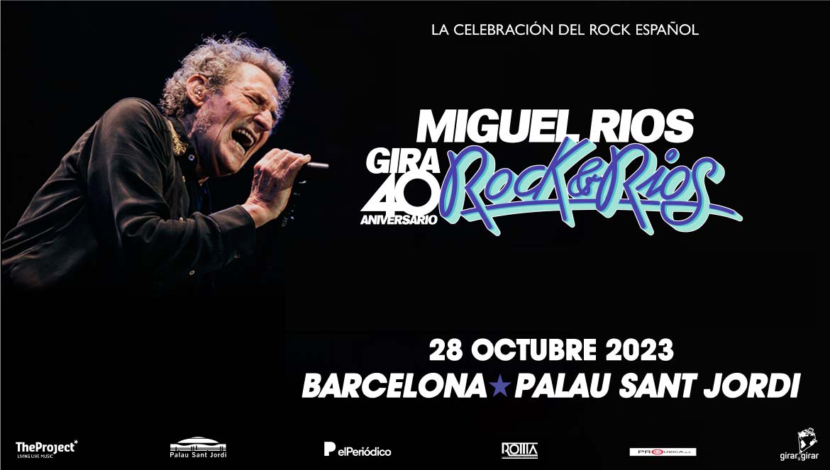 Miguel Rios in der Palau Sant Jordi Tickets