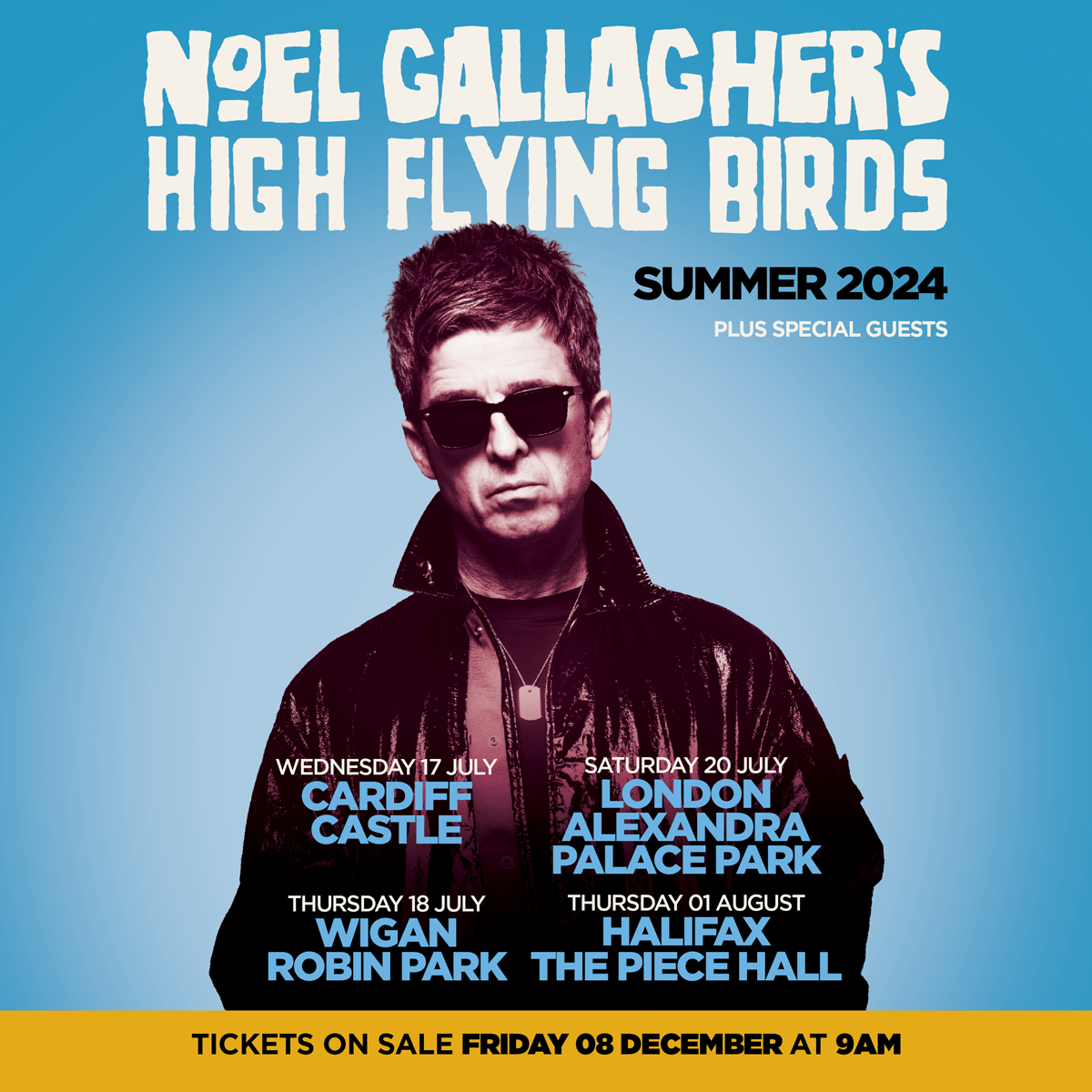 Noel Gallagher's High Flying Birds in der The Piece Hall Halifax Tickets