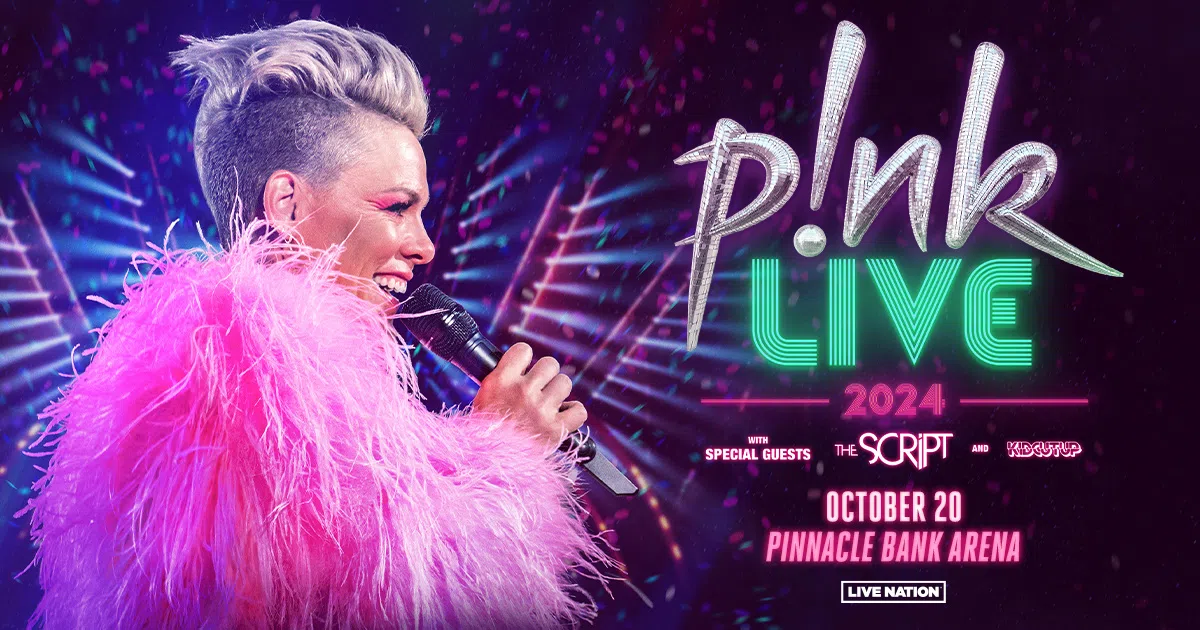 P!nk Live 2024 at Pinnacle Bank Arena Tickets