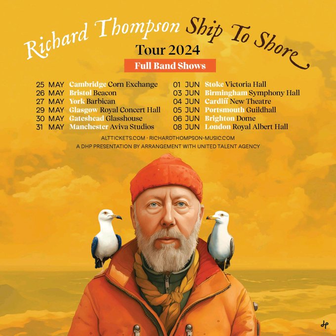 Richard Thompson en Glasgow Royal Concert Hall Tickets