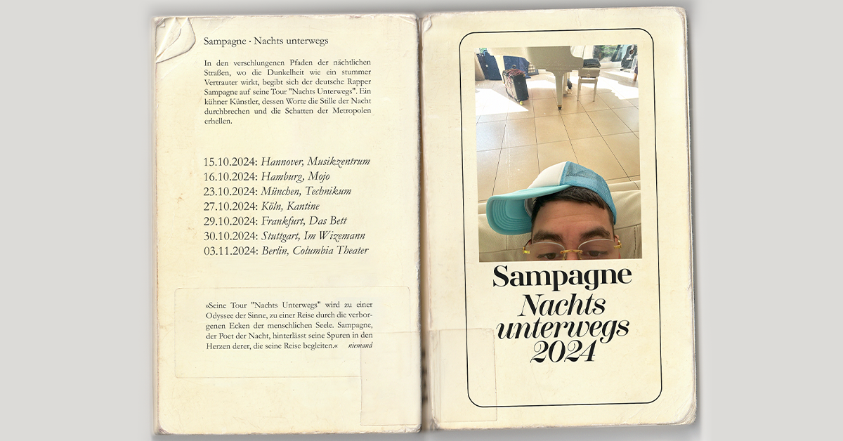 Sampagne - Nachts Unterwegs 2024 at MusikZentrum Hannover Tickets