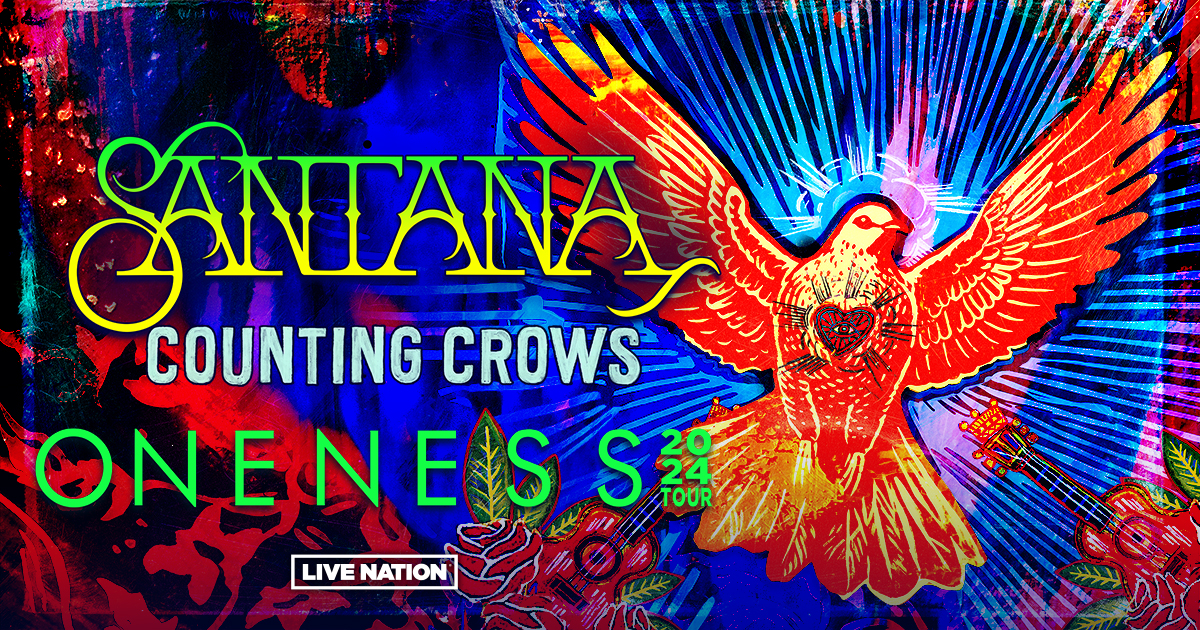 Santana - Counting Crows: Oneness Tour 2024 en Kia Forum Tickets