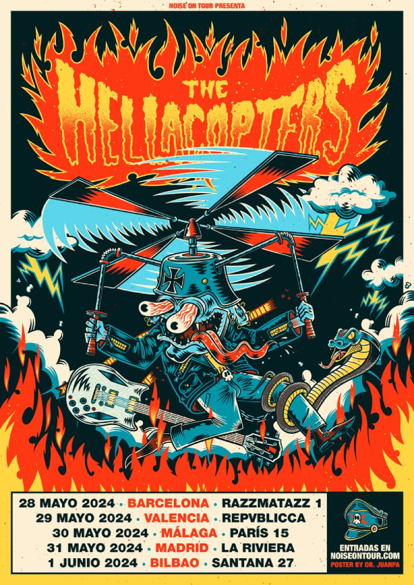 The Hellacopters in der Razzmatazz Tickets