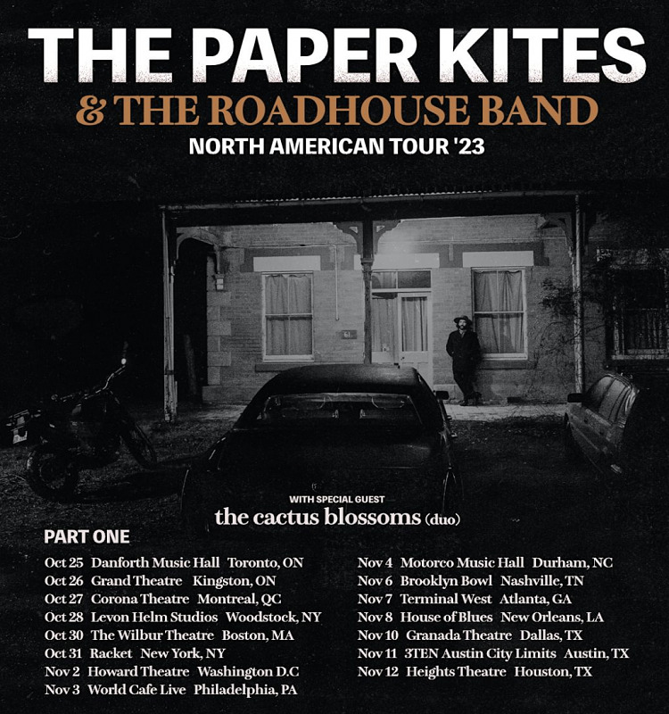 The Paper Kites The Roadhouse House Band en The Danforth Music Hall entradas (25 octubre 2023