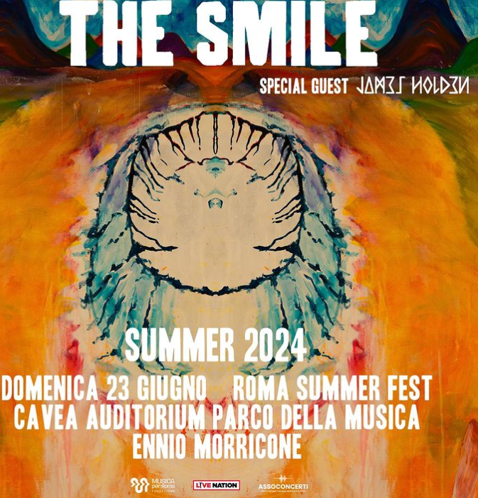 The Smile - Special Guest James Holden at Cavea Auditorium Parco della Musica Tickets