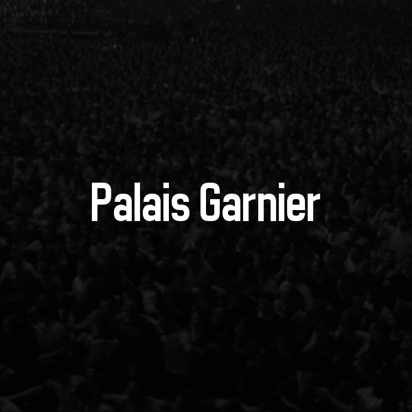 Billets Palais Garnier