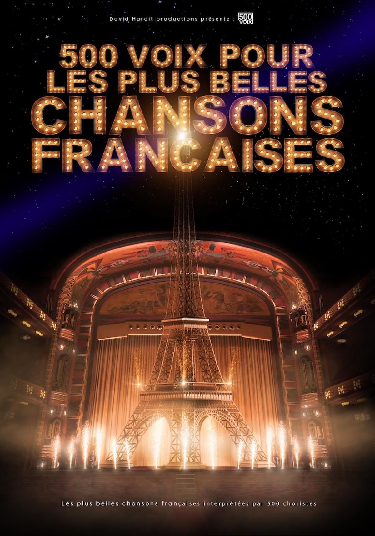 500 Voix Pour Les Plus Belles Chansons al Glaz Arena Tickets