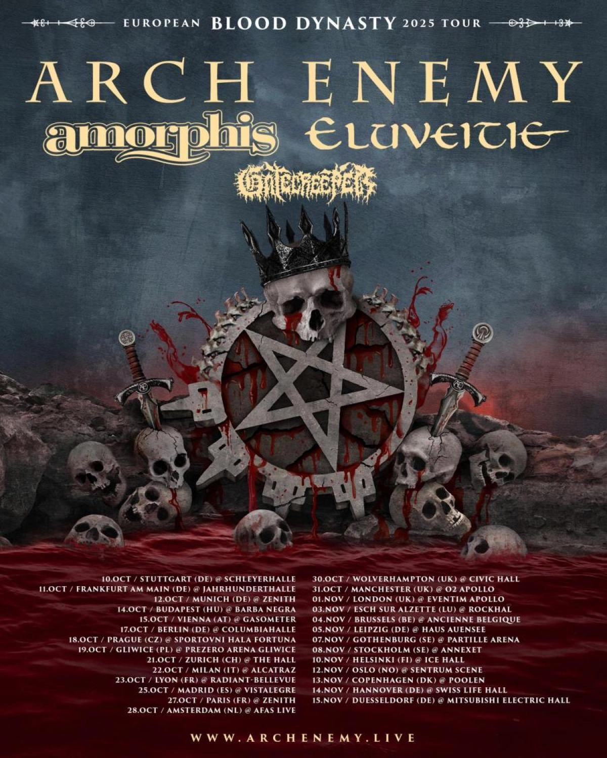 Billets Arch Enemy (Zenith München - München)