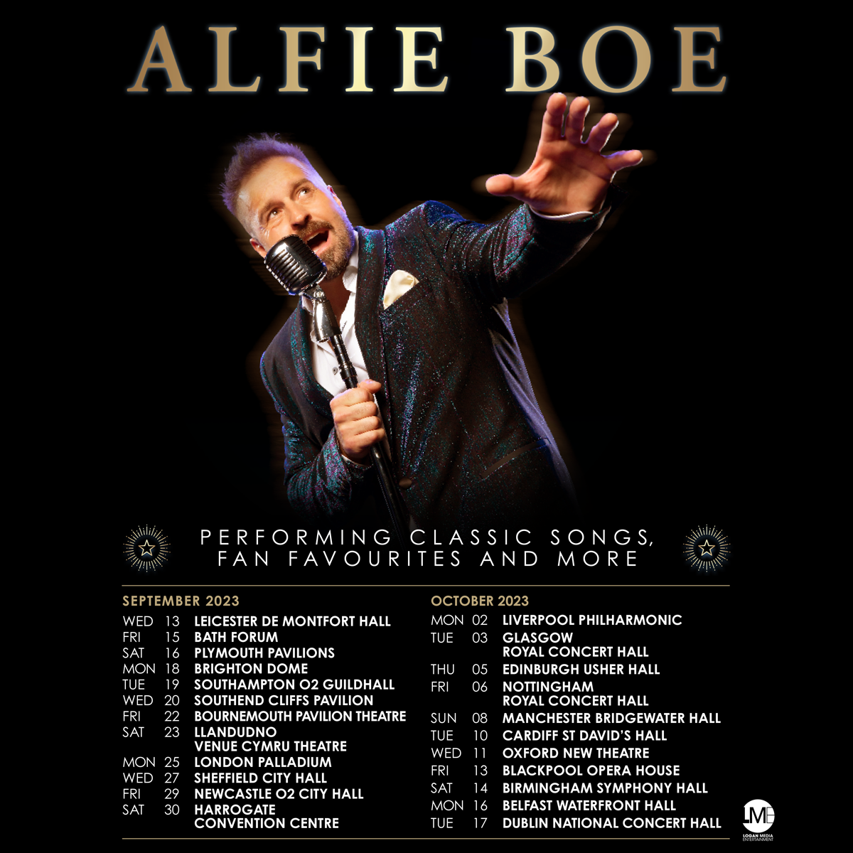 Alfie Boe at Brighton Dome Tickets