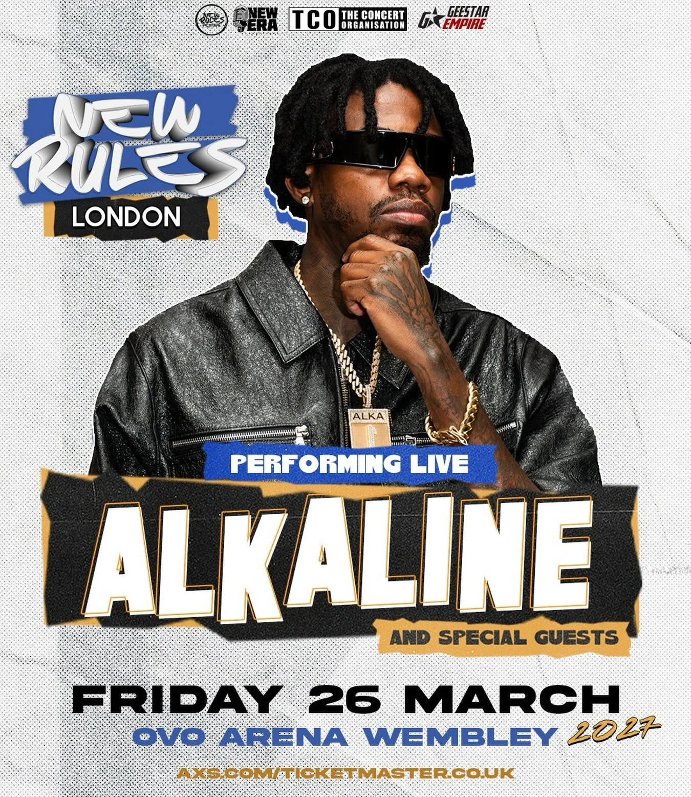 Alkaline at OVO Arena Wembley Tickets