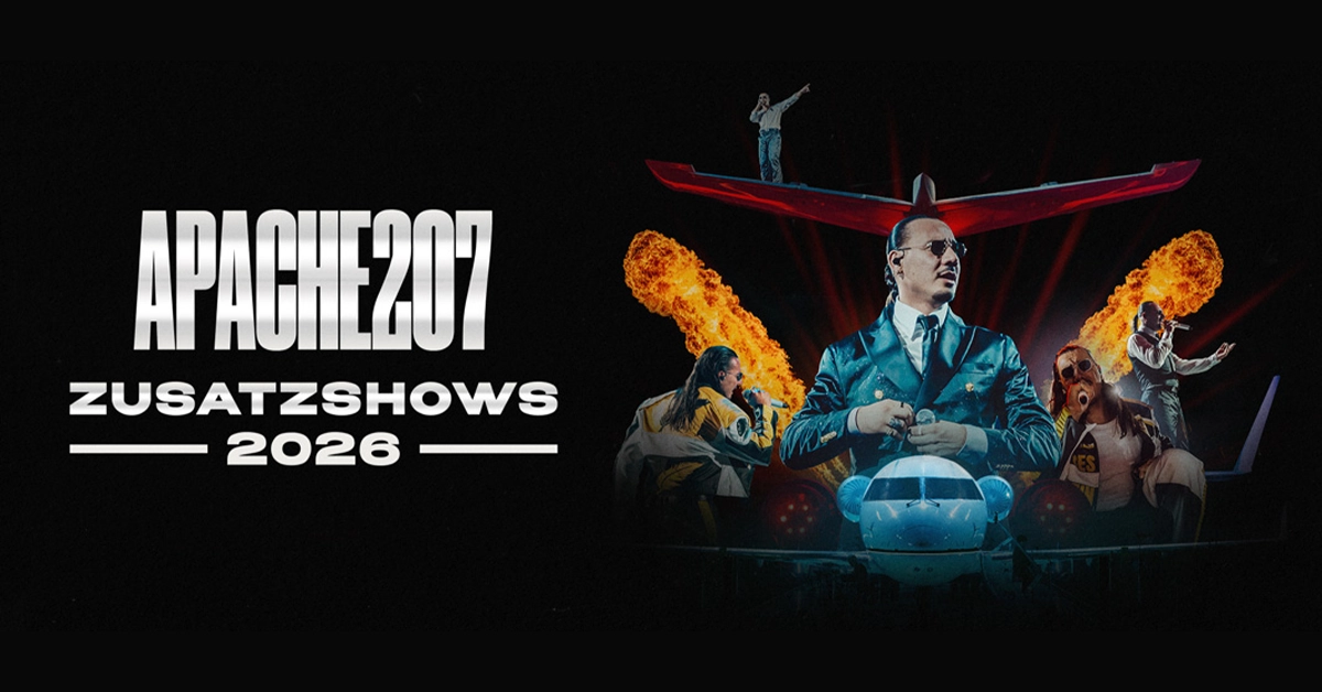 Apache 207 en Hanns-Martin-Schleyer-Halle Tickets