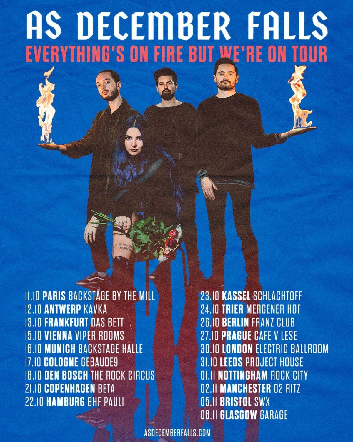 As December Falls at O2 Ritz Manchester Tickets