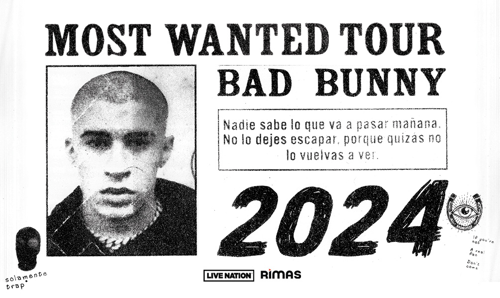 Billets Bad Bunny à Miami (Kaseya Center) du 24 mai 2024 Infos et