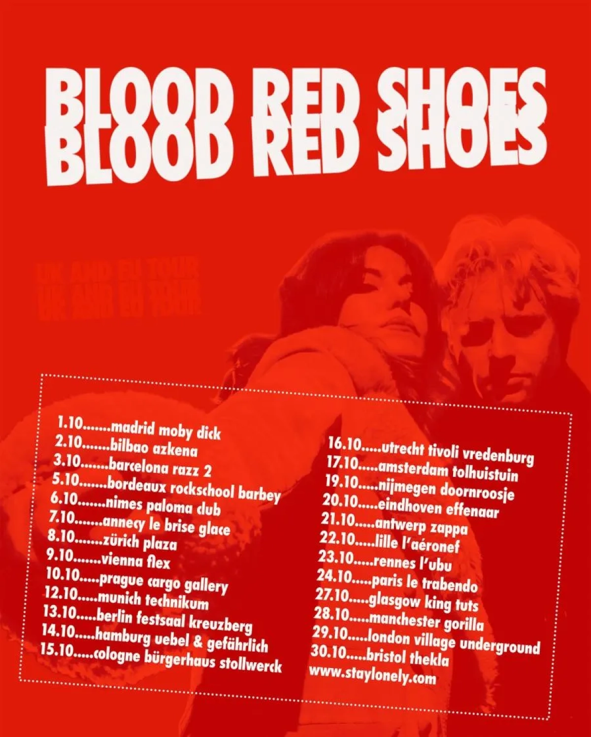Blood Red Shoes at Festsaal Kreuzberg Tickets