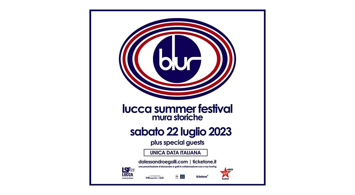 Blur - Summer Festival 2023 in der Mura di Lucca Tickets