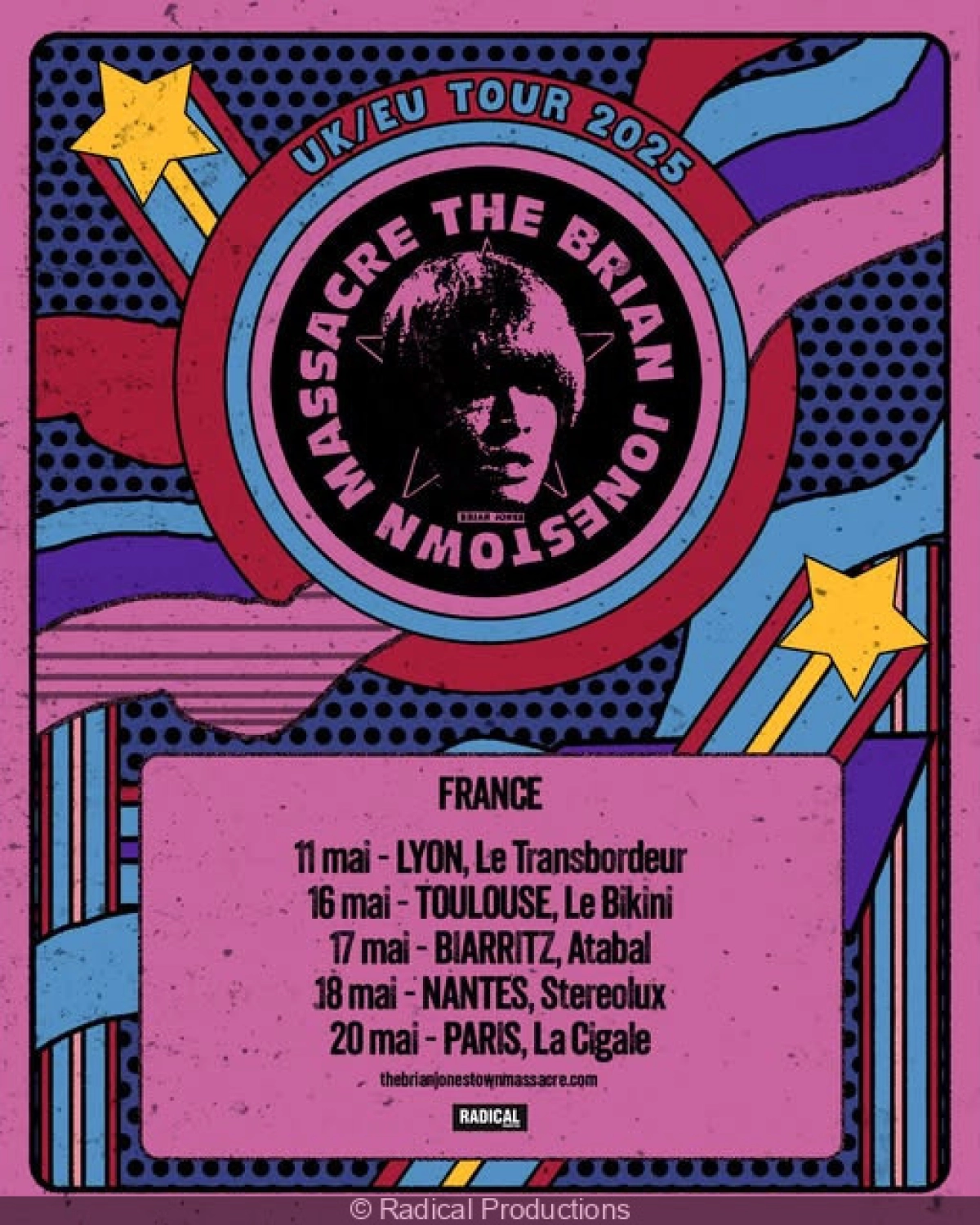 The Brian Jonestown Massacre al Stereolux Tickets