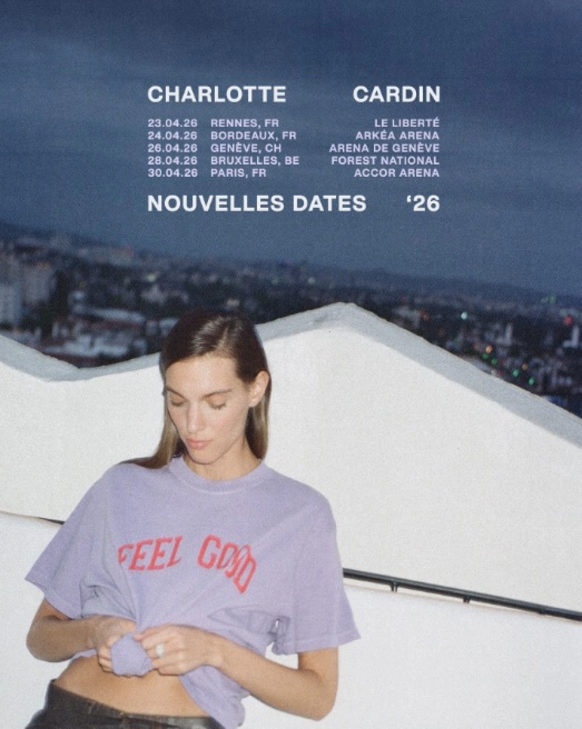 Billets Charlotte Cardin (Forest National - Bruxelles)