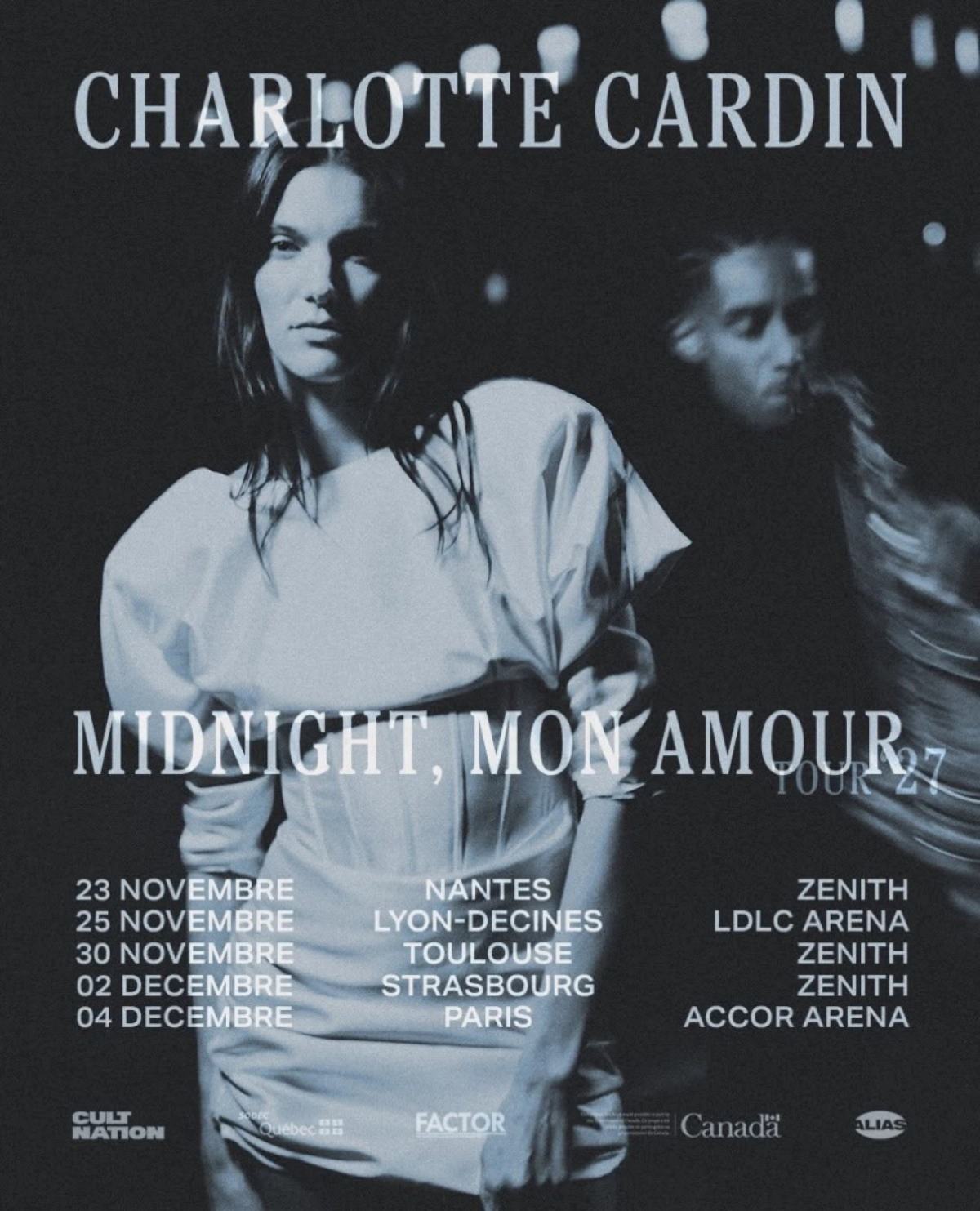 Billets Charlotte Cardin (Accor Arena - Paris)