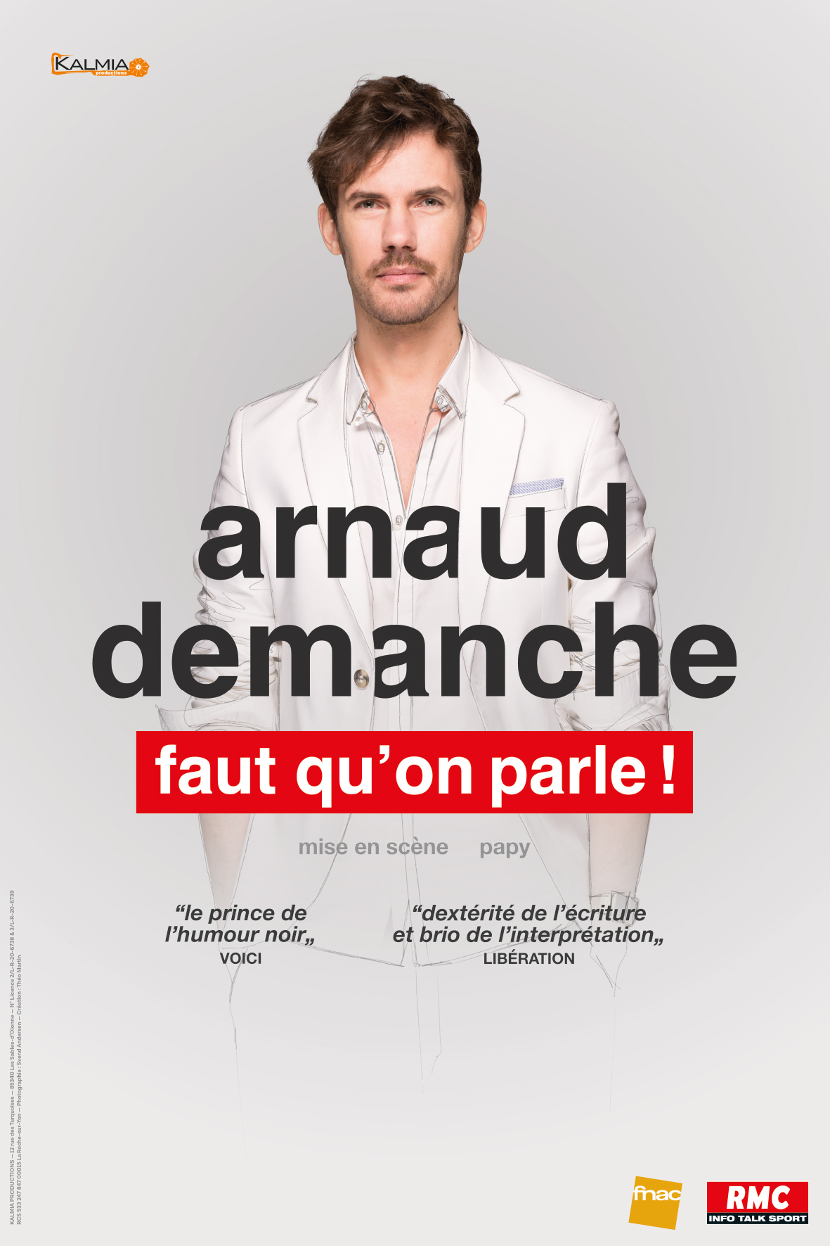 Billets Arnaud Demanche (Le Ponant - Pace)