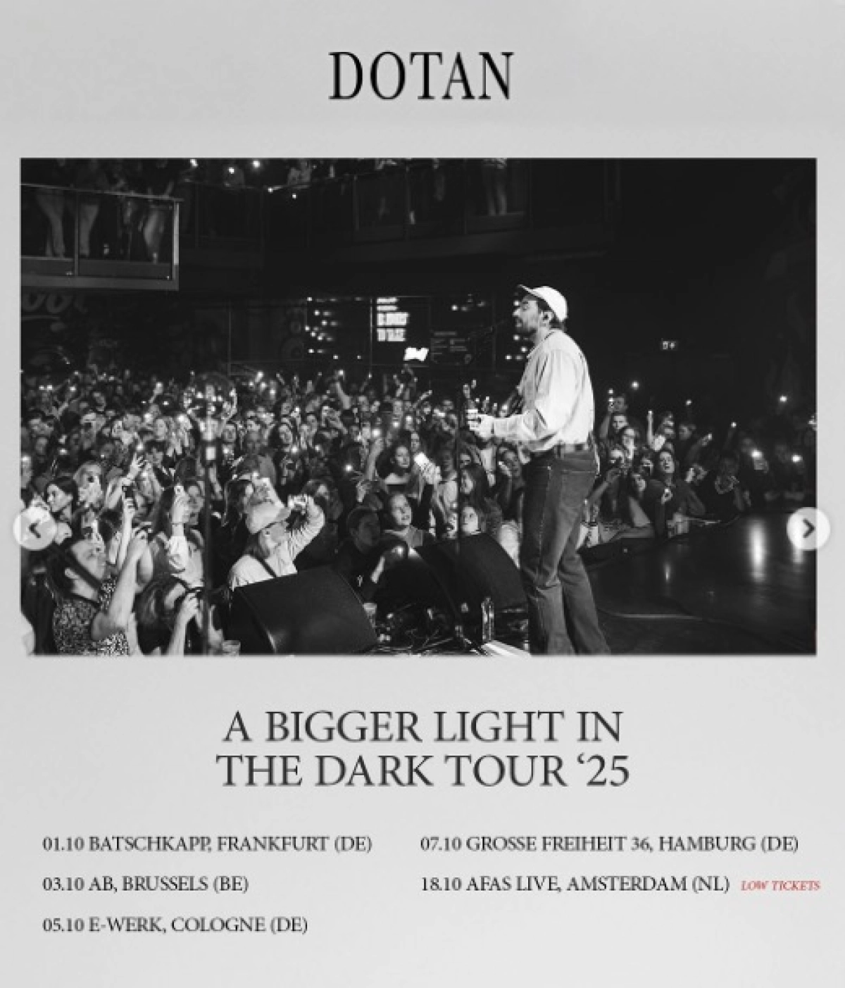 Dotan en Batschkapp Tickets