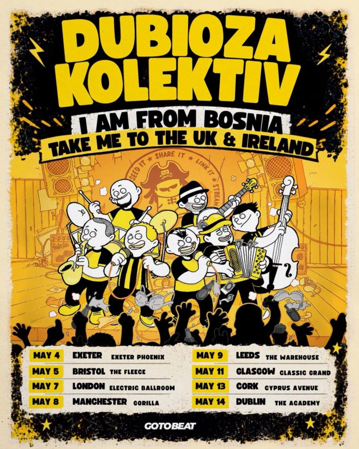 Billets Dubioza Kolektiv (Manchester Gorilla - Manchester)