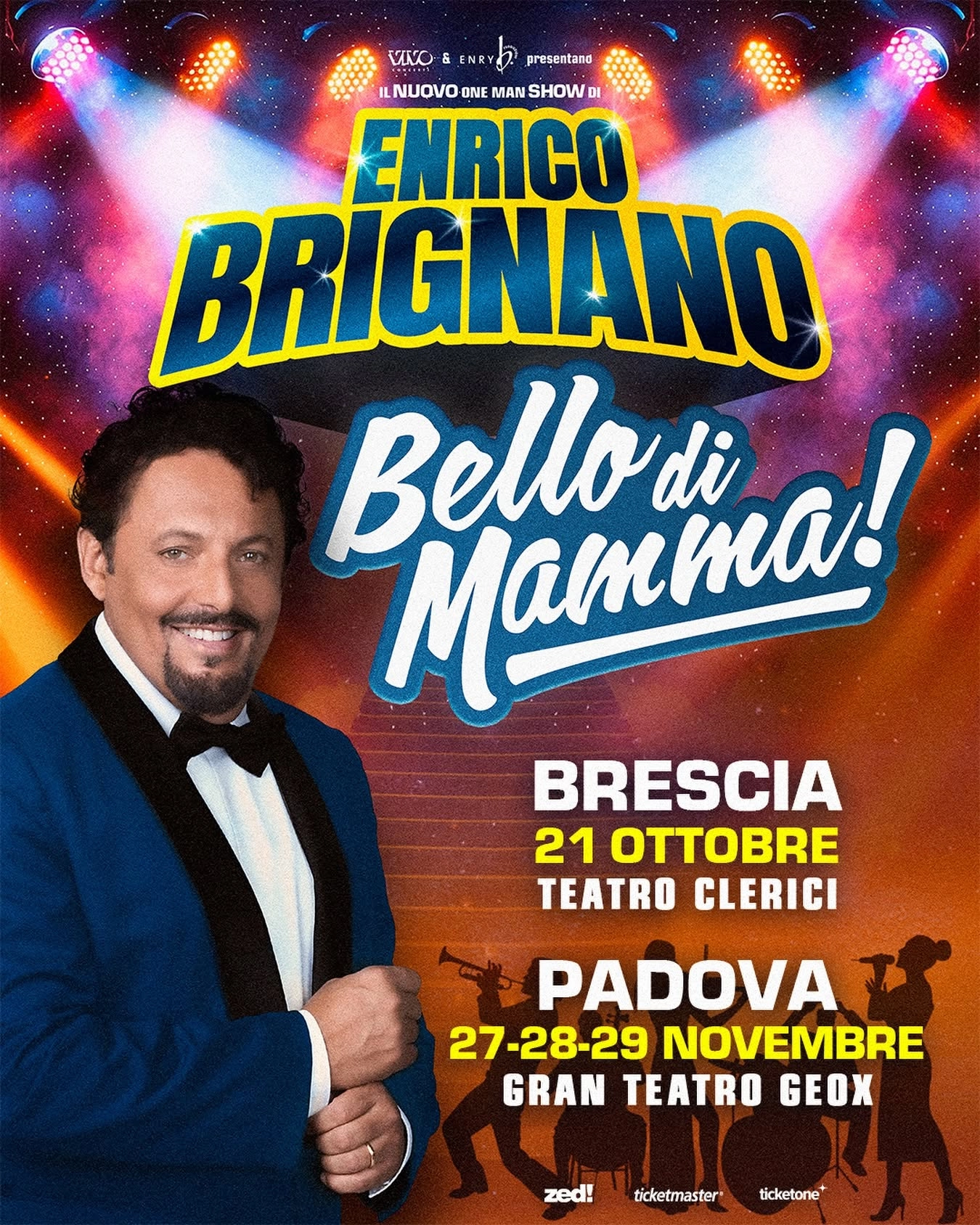 Enrico Brignano at Gran Teatro Geox Tickets