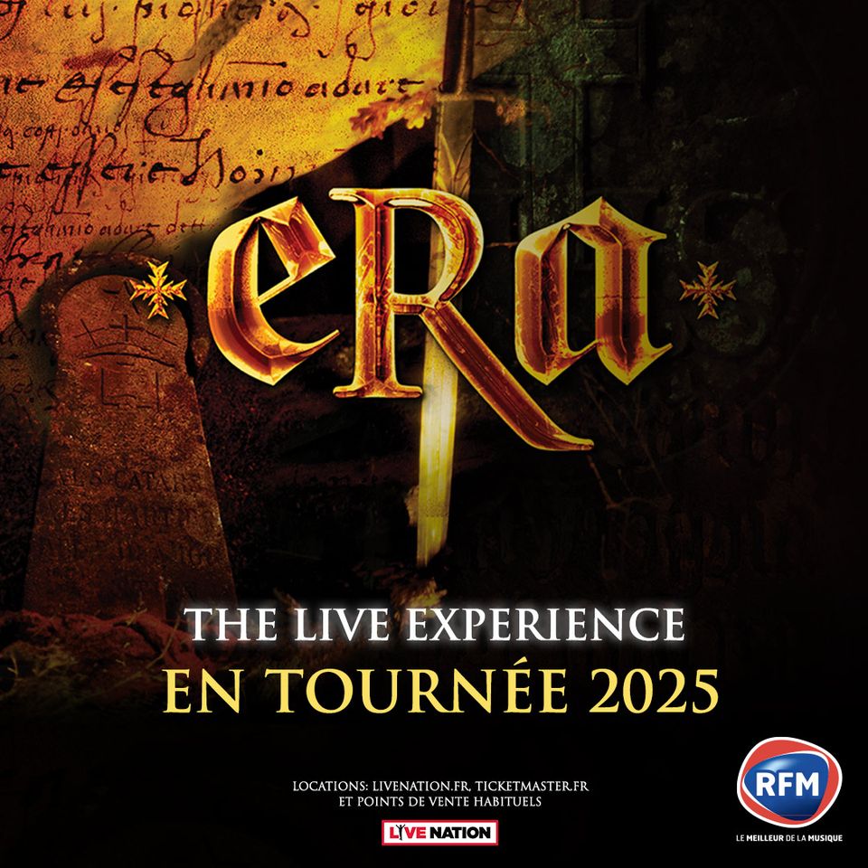 ERA at Arena Du Pays D'Aix Tickets